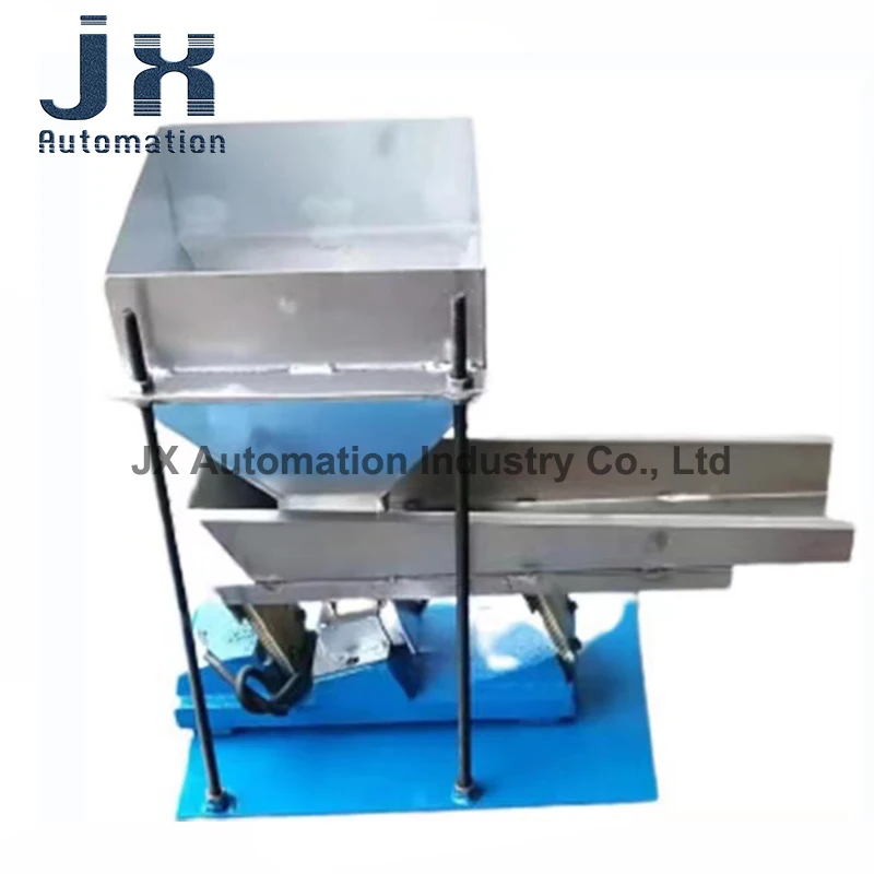 

GZV4 Micro Electromagnetic Vibrating Feeder 304 Stainless Steel Tray with 500 mm x 500 mm x 500 mm Feed Hopper