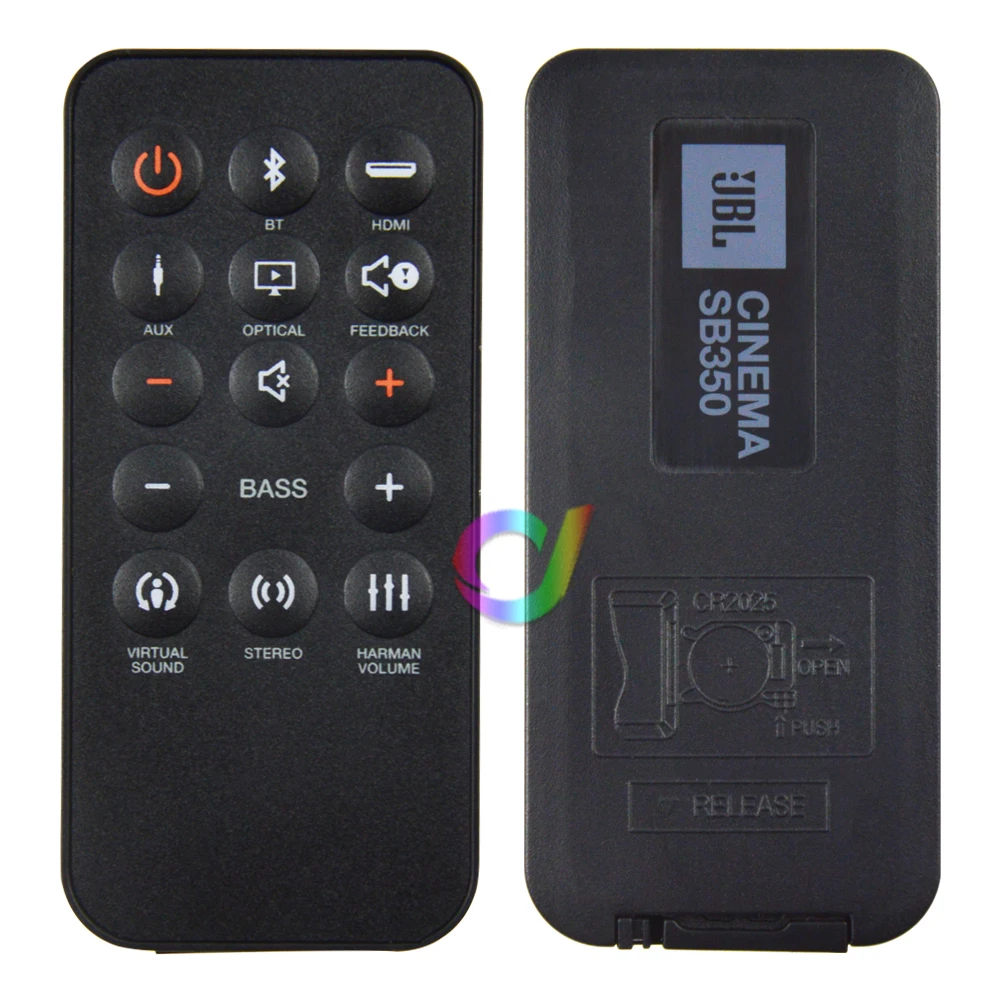 Remote Control for JBL UBL SoundBar SB350 SB250 SB150 SB450 SB400