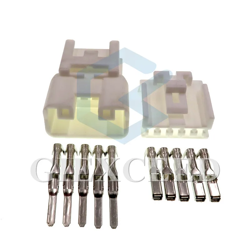 2 Sets 5 Pin 1300-3111 7283-1050 7283-1050-30 1300-3783 Window Regulator Switch Sockets AC Assembly Connectors For Toyota