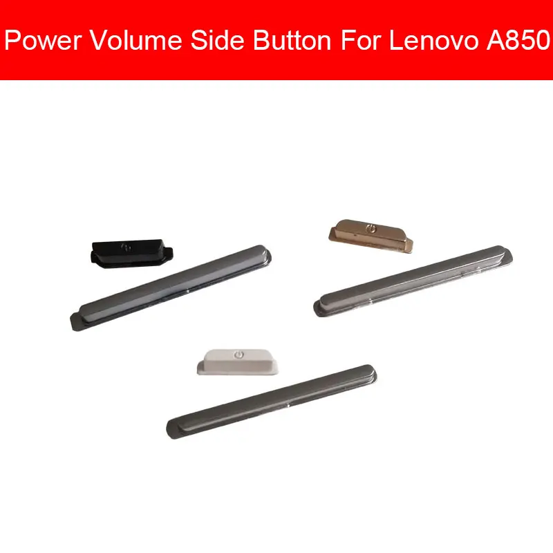 

Volume & Power Button For Lenovo A850 On / Off Power Volume Control Switch SideKey Flex Ribbon Cable Replacement Repair Parts