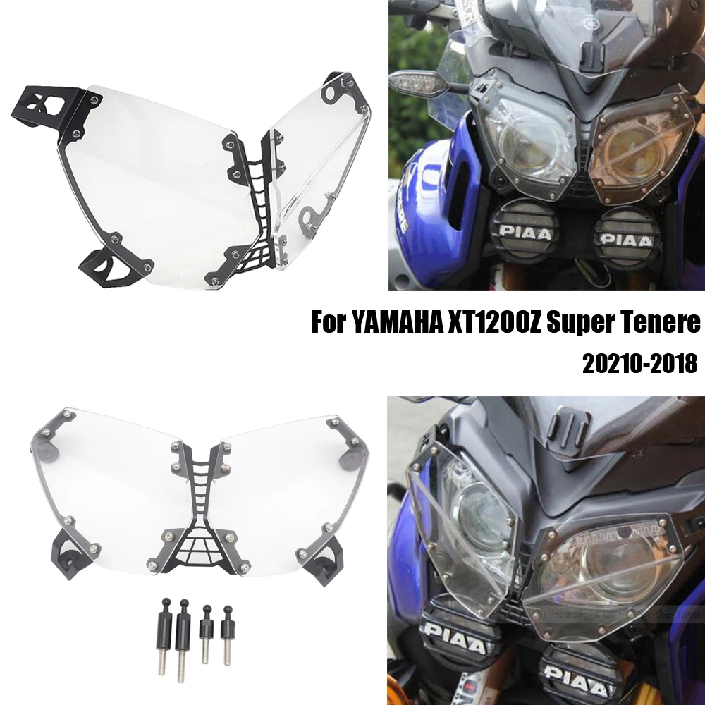 Headlight Grille Guard Cover Protector For YAMAHA XT1200Z Super Tenere XT 1200 Z 2010-2019 Motorcycle Accessories 2018 2017 2016