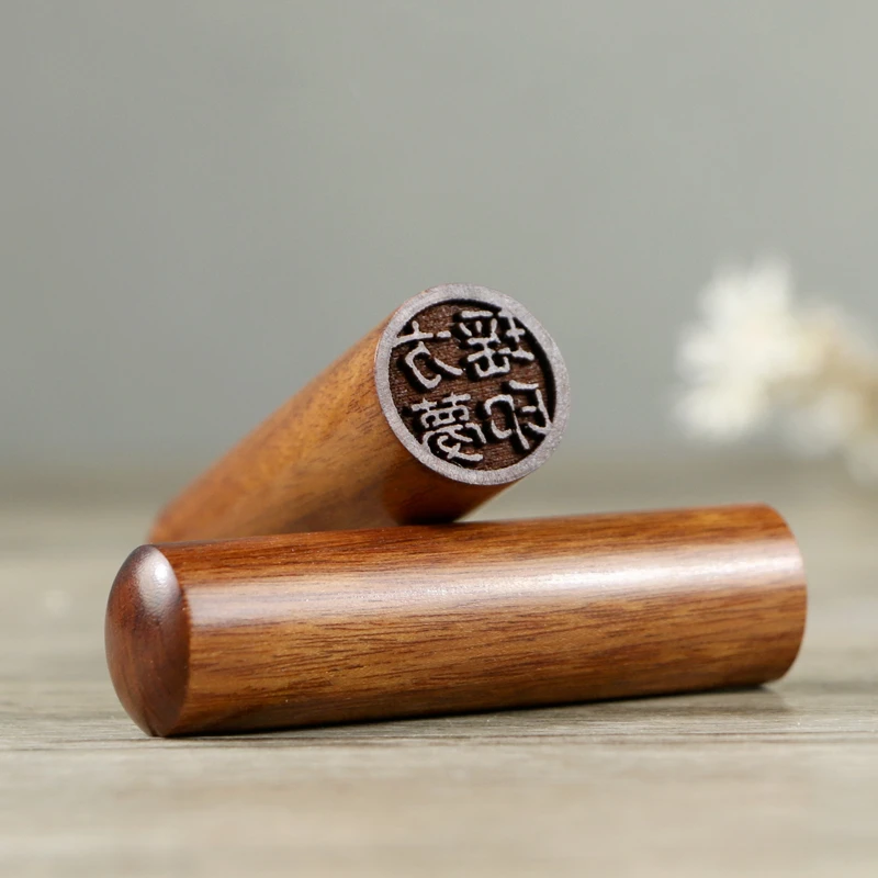 Japanese Hanko Chop Japanese Name Stamp Custom Wood Stamp Japanese Stationery Chinese Name Seal