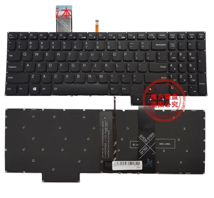 

New US Keyboard Backlight for Lenovo Legion 5-15imh05h 5 - 15imh05 - 15arh05h - 15arh055P-15ARH05H 5P-15IMH05 5P-15IMH05H