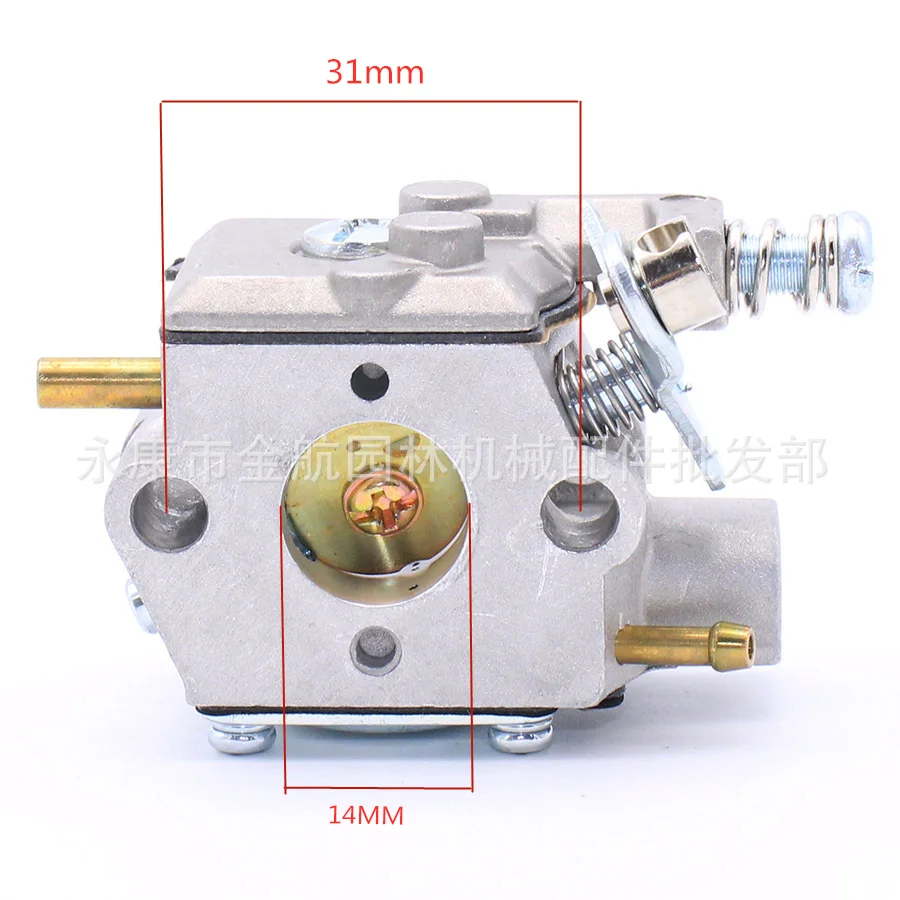 Imagem -06 - Carburador Carb para Oleo-mac Sparta 380 420 440 Starke 37 38 42 43 44 Strimmer Carburador Brushcutter Carby Asy