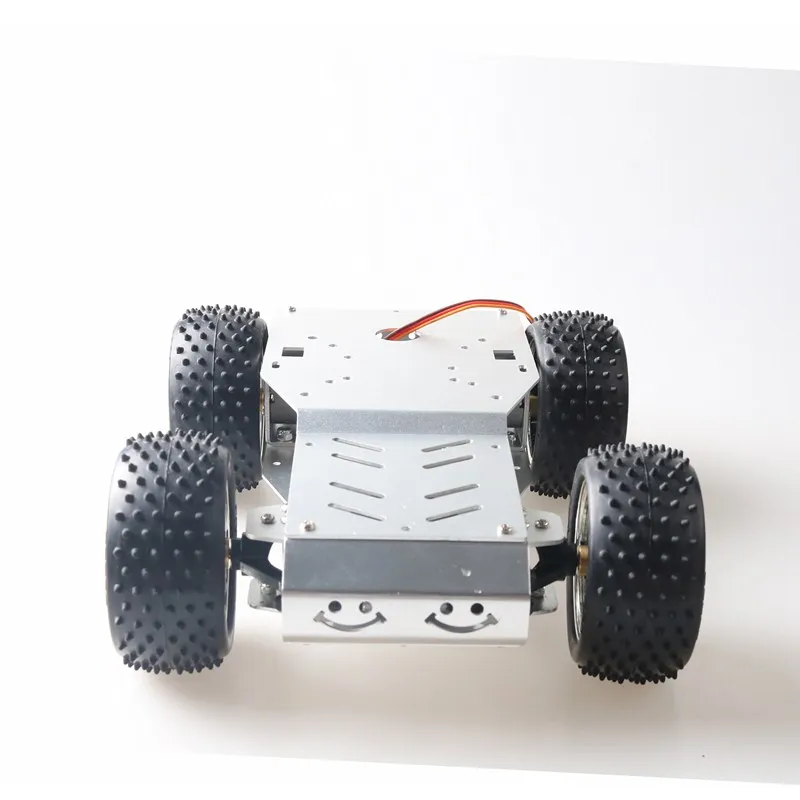 مفتوح المصدر هيكل السيارة الذكية STM توجيه سيارة نموذج توجيه والعتاد 32 روبوت التشفير STM32 نموذج DIY بها بنفسك المنافسة الإطار المعدني