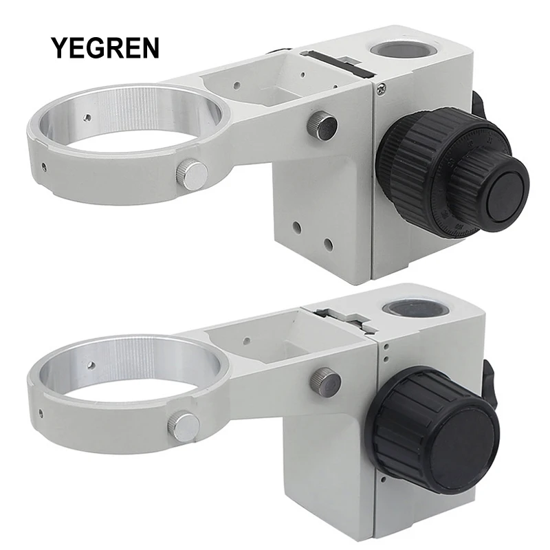 

Zoom Stereo Microscope Arm Coaxial Coarse and Fine Focusing Arm Coarse Focus Adjustment 76mm E Arm Ring Holder 32mm 25mm