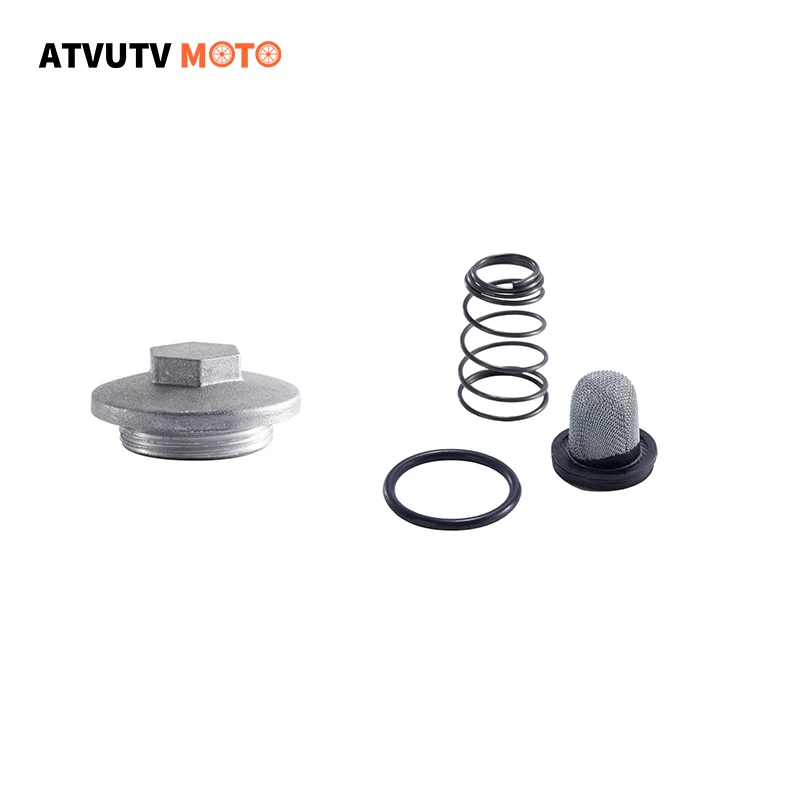 Oil Cover Oil Filter Drain Plug Set For GY6 50cc 60cc 80cc 125cc 150cc Chinese Scooter Moped ATV Go-Kart