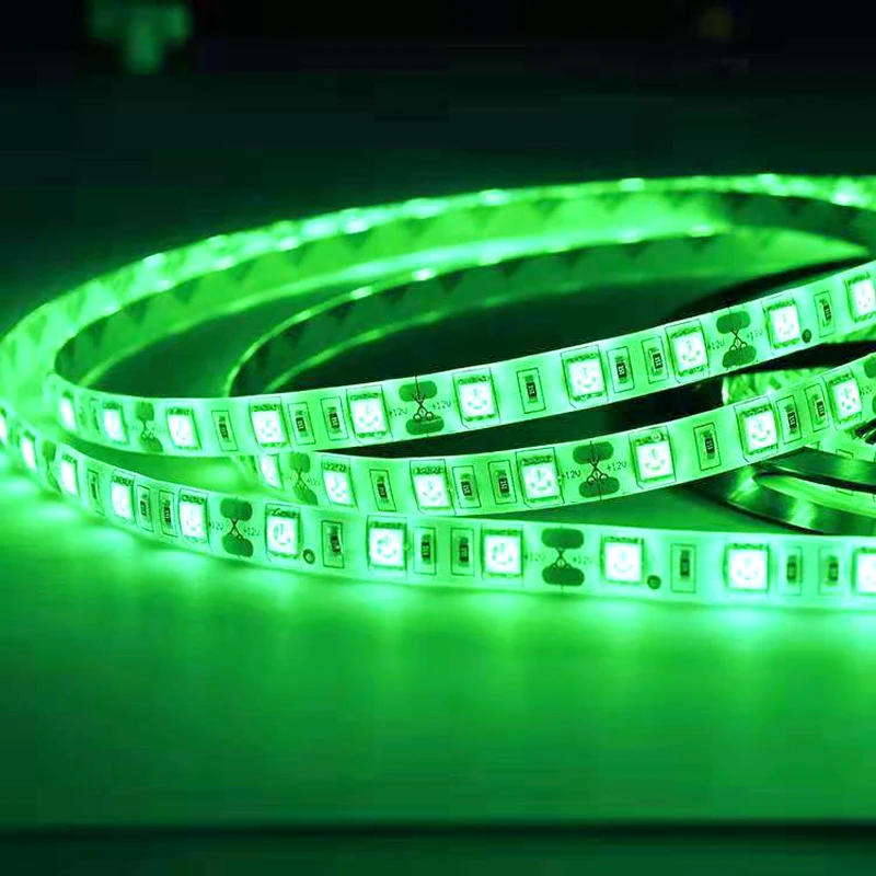 Waterproof 12V LED Strip Light 60 LED/m Warm White Flexible LED Strip Light 1m 2m 3m 4m 5m Replacement for 5050 RGB Black PCB
