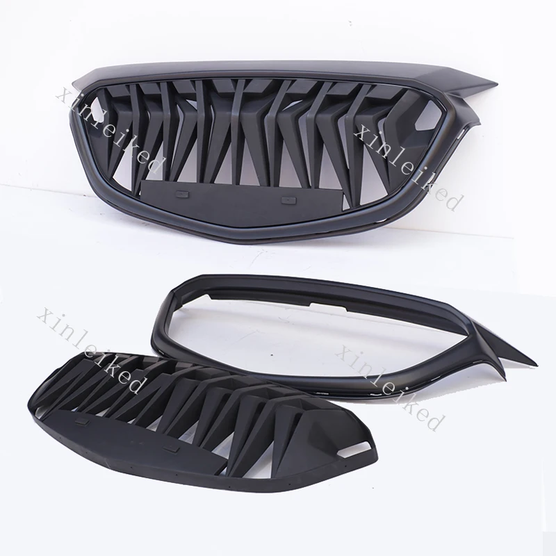 Unpainted Front Bumper Grille Grill fit For 2017-2018 Mazda 3 Axela Replacement Car styling accessories