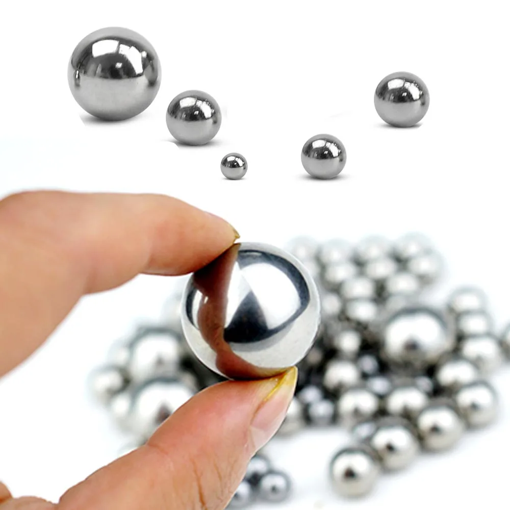 3/1000Pcs GB 1 1.5 2 2.5 3 3.5 4 5 6 7 8 9 10 11 12 14 15 16mm 304 A2 Stainless Steel Solid Precision Bearing Steel Ball G200