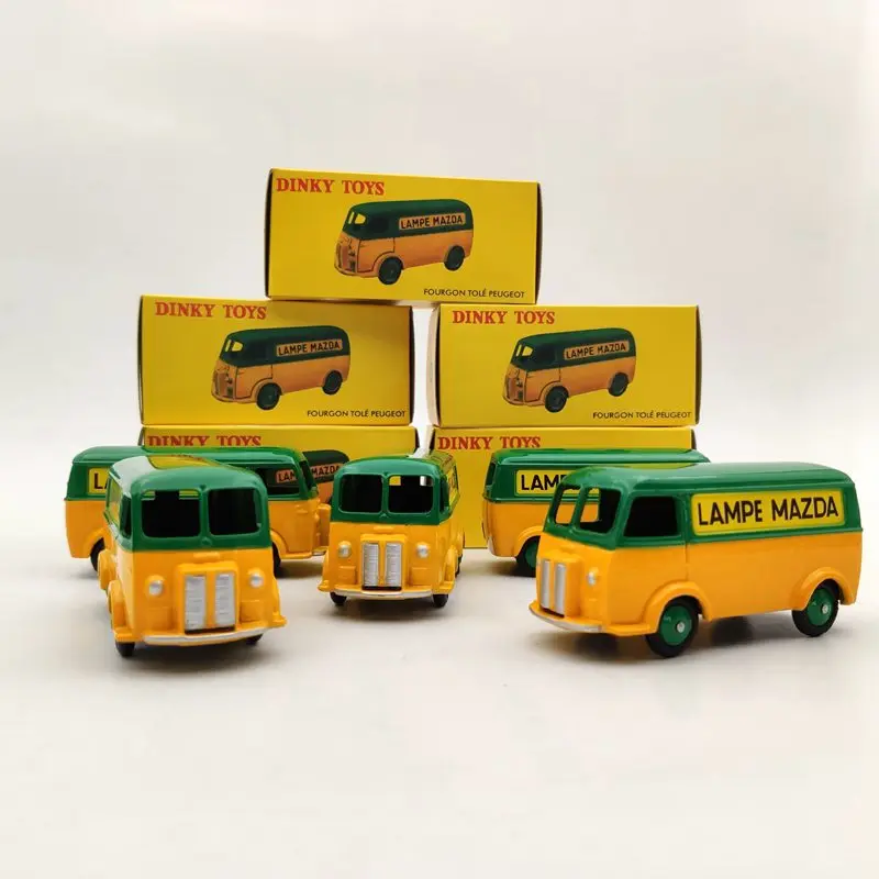 Lot Of 5pcs Atlas 1:43 Dinky Toys 25B for Fourgon Tole D.3.A LAMPE MAZDA Diecast Toys Car Models