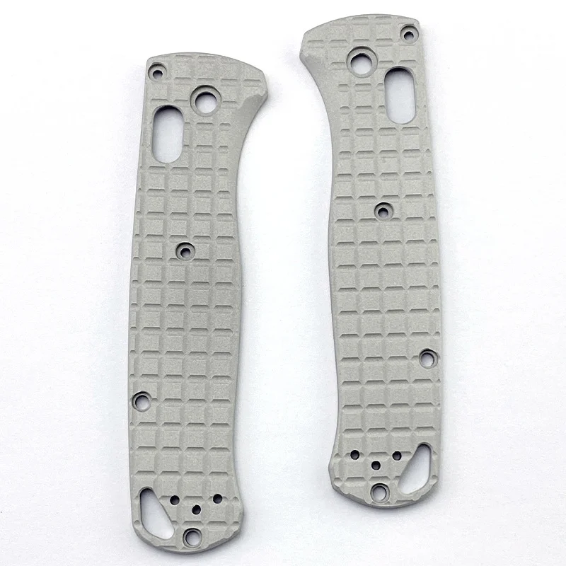 

1 Pair Aluminum Alloy Folding Knife Handle Grip Patches for Bugout 535 No-Slip Scales DIY Replacement Repair Parts Accessories