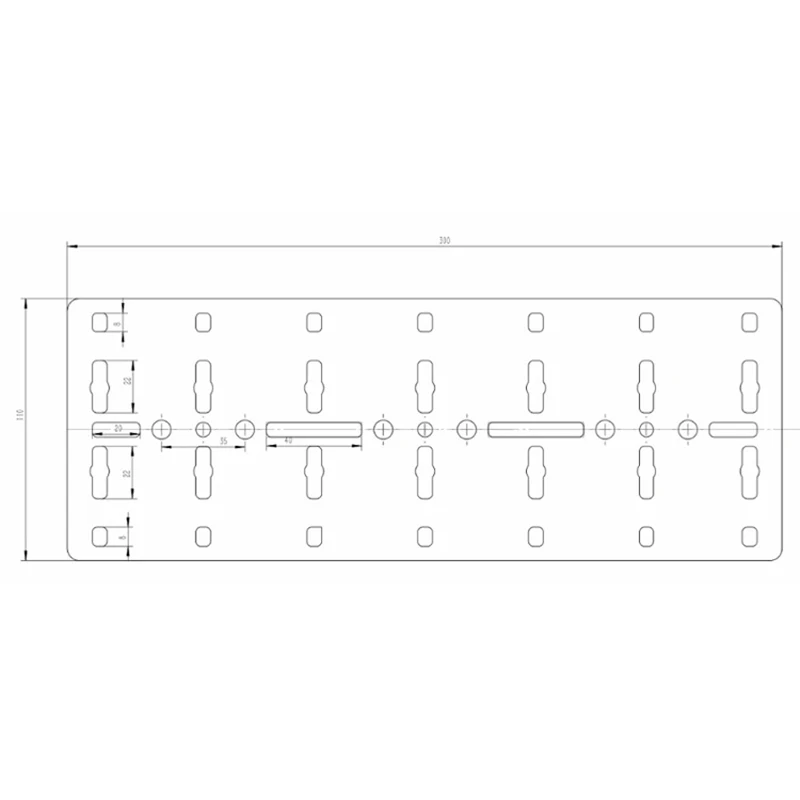 B235 Losmandy Type Dovetail Plate-300MM