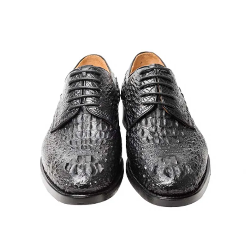 xinepiju business  new arrival  men shoes  black  Casual men shoes  tide  pointed  lace-up  Men shoes  crocodile  Single shoes