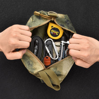 Tactical Pouch Camo Hunting Bags Belt Waist Bag Militar Pack Outdoor Tool Pouches Sundries Pocket 600D Nylon Oxford