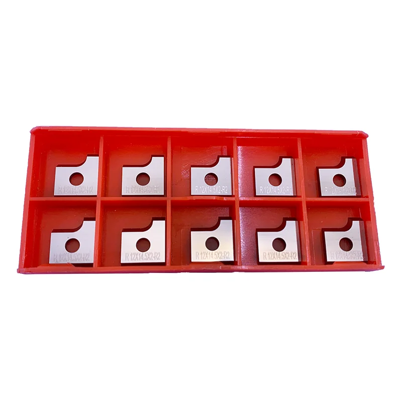 10 قطعة 4-014-03-0143/0144 كشط شفرة أدوات النجارة السكاكين مكشطة ل Homag حافة النطاقات آلة 12*14.5*2 مللي متر R2 #5