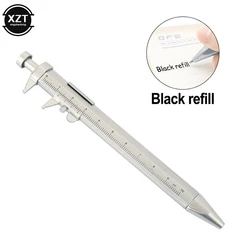 Multifunction 0.5mm Gel Ink Pen Vernier Caliper Roller Ball Pen Stationery Ball-Point 2 Colors Writing Office School Supplies