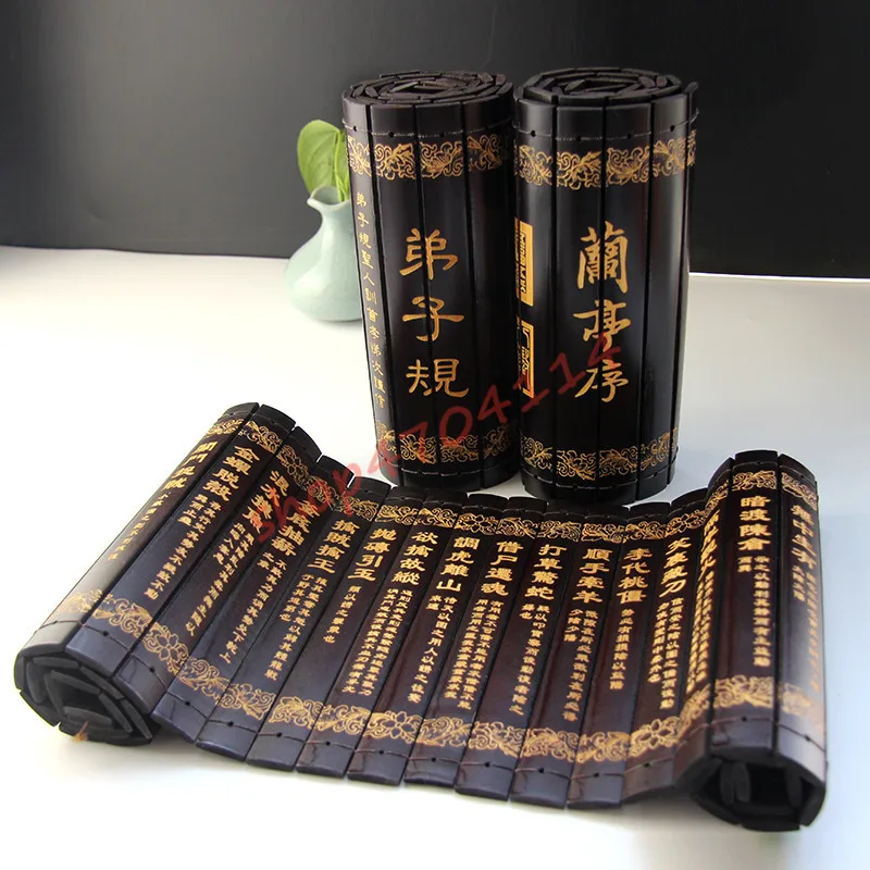 

Ancient bamboo slips, bamboo slips with Chinese local characteristics books, exquisite handicraft, gifts