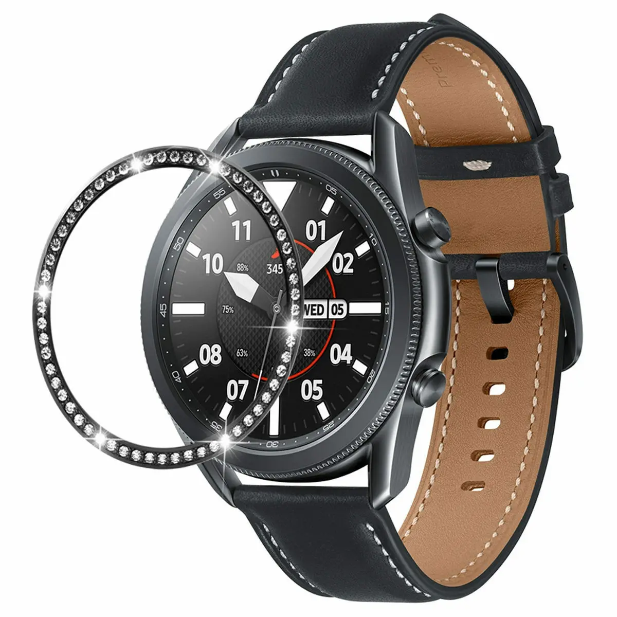 Galaxy Watch 3 Diamond Metal Bezel Styling Ring For Samsung Galaxy Watch 3 41mm Frame Protection Case Cover