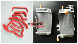 L&R Aluminum Radiator & Silicone Hose Racing For Honda XRV750 XRV 750 Africa Twin