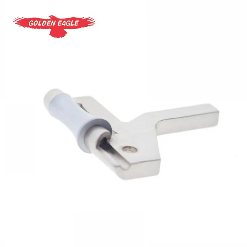 For 801 Leather Skiving Sewing  Machine Spare  Parts Long Roller Presser Foot 1Y-140