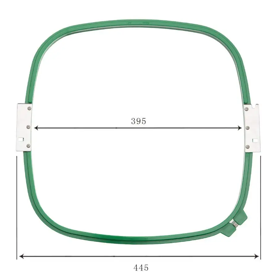 

395MM × 395MM Big Embroidery Square Set Frame Embroidery Hoops Plastic Cross Stitch Hoop Sewing Machine Parts Accessories