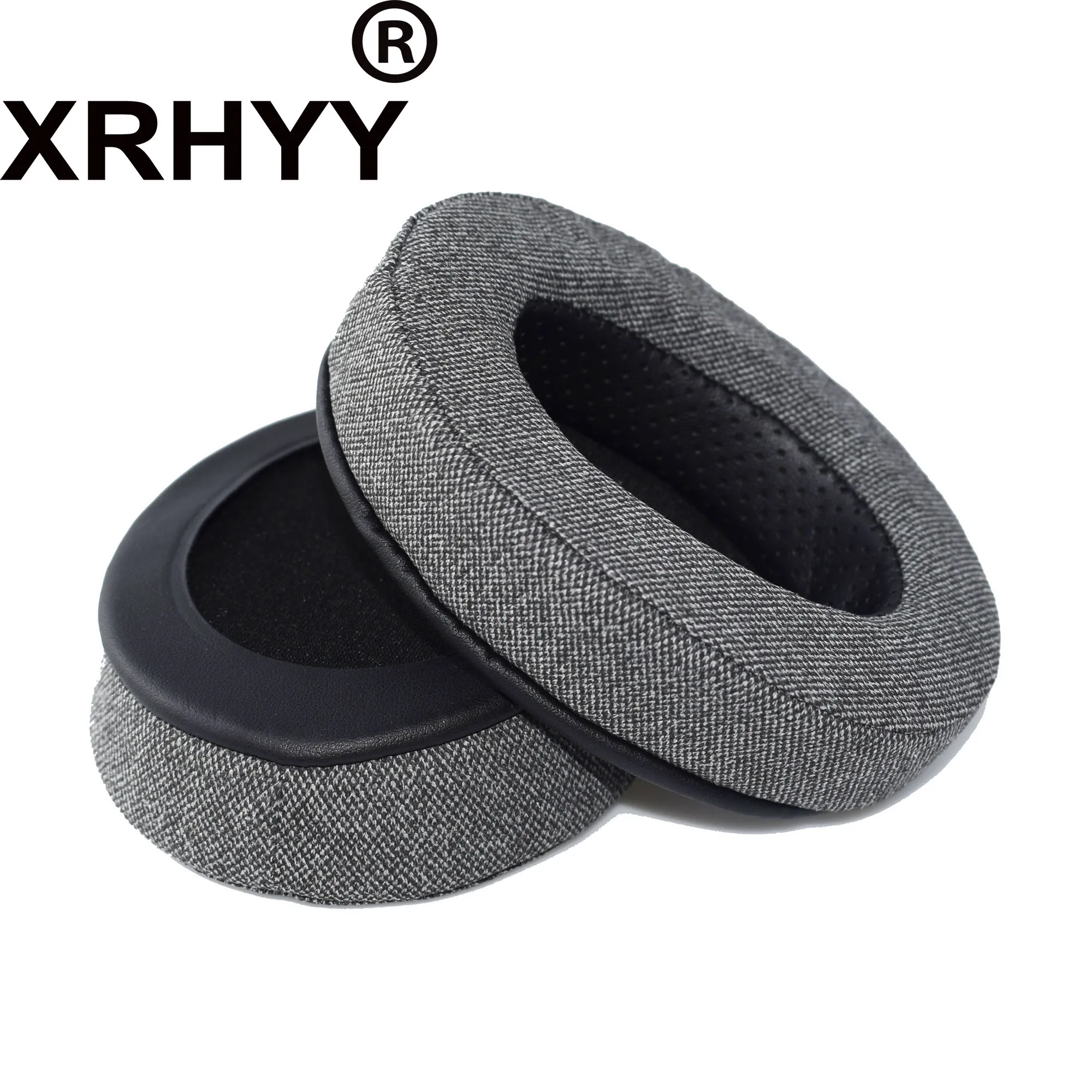 Replacement Ear Cups Memory Foam Earpads Velour For Brainwavz HM5 Large Over Ear Headphone AKG HifiMan ATH Philips Sony