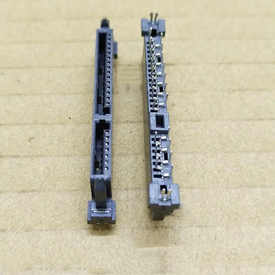 SATA Connector Double row dislocation pin Female 7P+15P 22Pin Hard disk interface Connector Socket