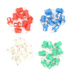 Multi Color T5 B8.5D B8.5 SMD LED Car Light Automobiles Light-emitting Diode Instrument Dashboard Light Bulbs  DC 12V 10Pcs/lot