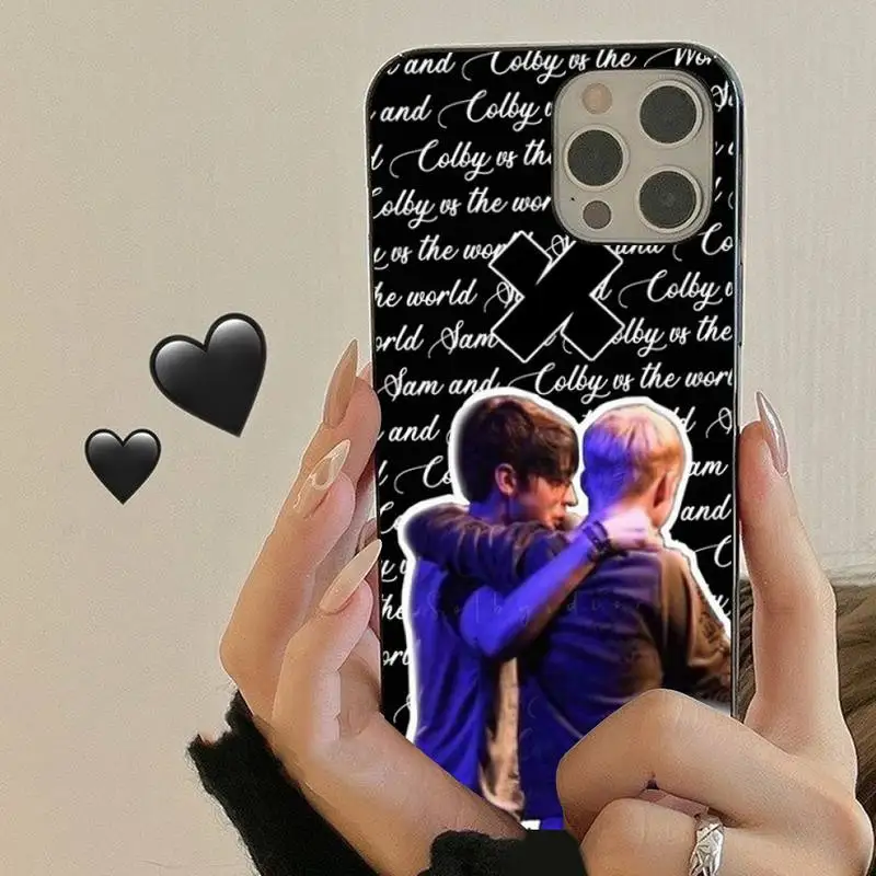 sam and colby XPLR Phone Case for iPhone 11 12 13 mini pro XS MAX 8 7 6 6S Plus X 5S SE 2020 XR cover