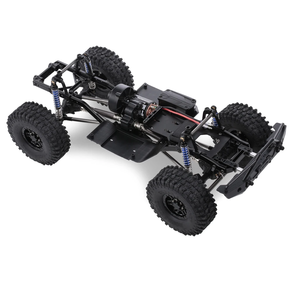 

313mm 12.3-inch wheelbase assembled frame chassis for 1/10 RC tracked vehicles SCX10 SCX10 II 90046 90047