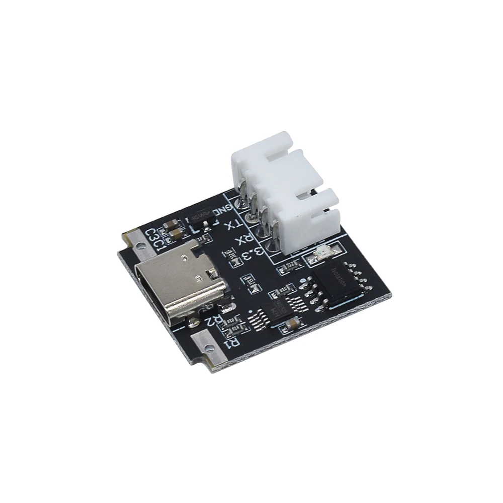 Isolated USB to TTL USB-C to serial port UART module Download line upgrade brush industrial-grade 3.3V
