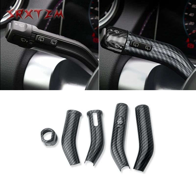 

Крышка рычага переключения передач для Mercedes Benz Cla Glb Gla A B Class W177 W247 C118 X247 2020-2021, хромированный карбоновый стиль