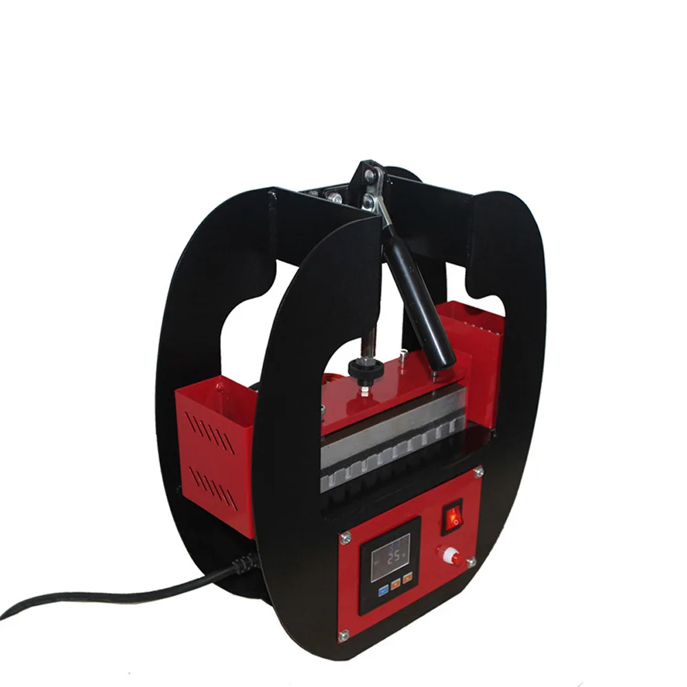 펜 승화 열 프레스 기계, 110V/220V, 10 비트, DIY 전송 프린터, 300W, 디지털 로고 라벨, 핫 스탬프 기계, CK1707