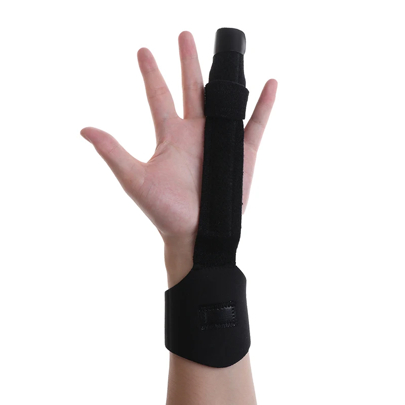 1pcs Adjustable Finger Corrector Splint Trigger Finger Splint Finger Popping Guard Clicking Stiffness For Treat Pain