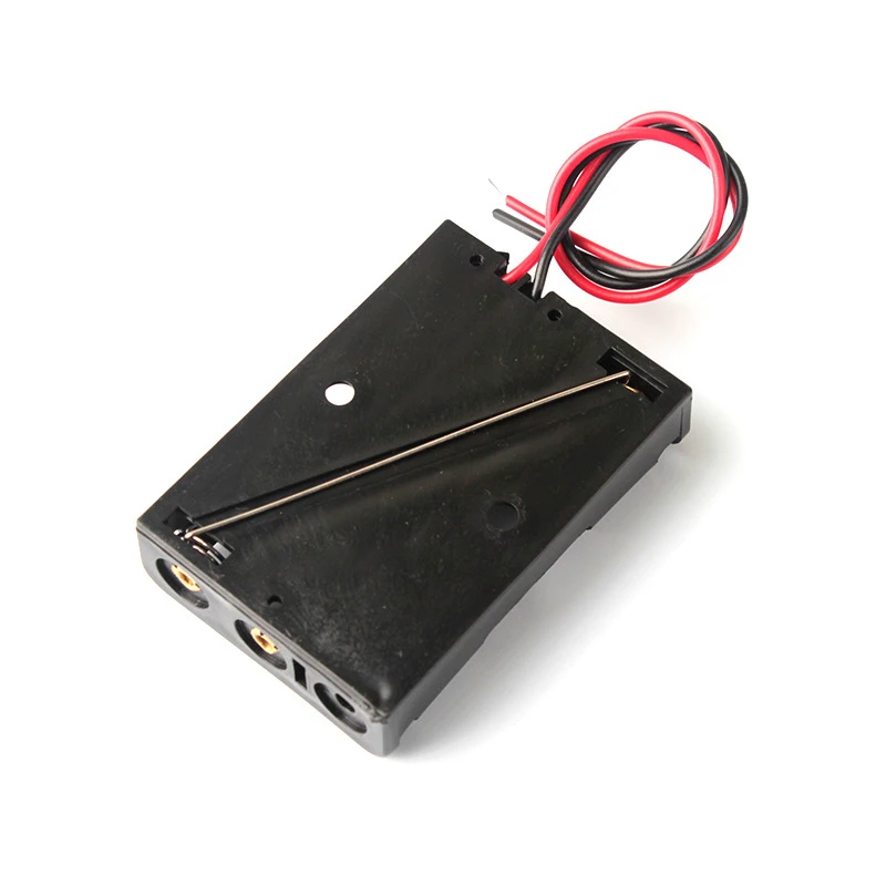 New 1x 2x 3x 4x AAA Battery Box Case Holder With Wire Leads Side By Side Battery Box Connecting Solder For 1-4pcs AAA Batteries