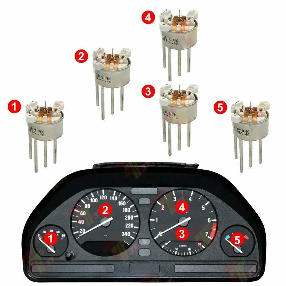 Stepper motor for BMW 5 Series 520i 525i E34 Instrument cluster 11886