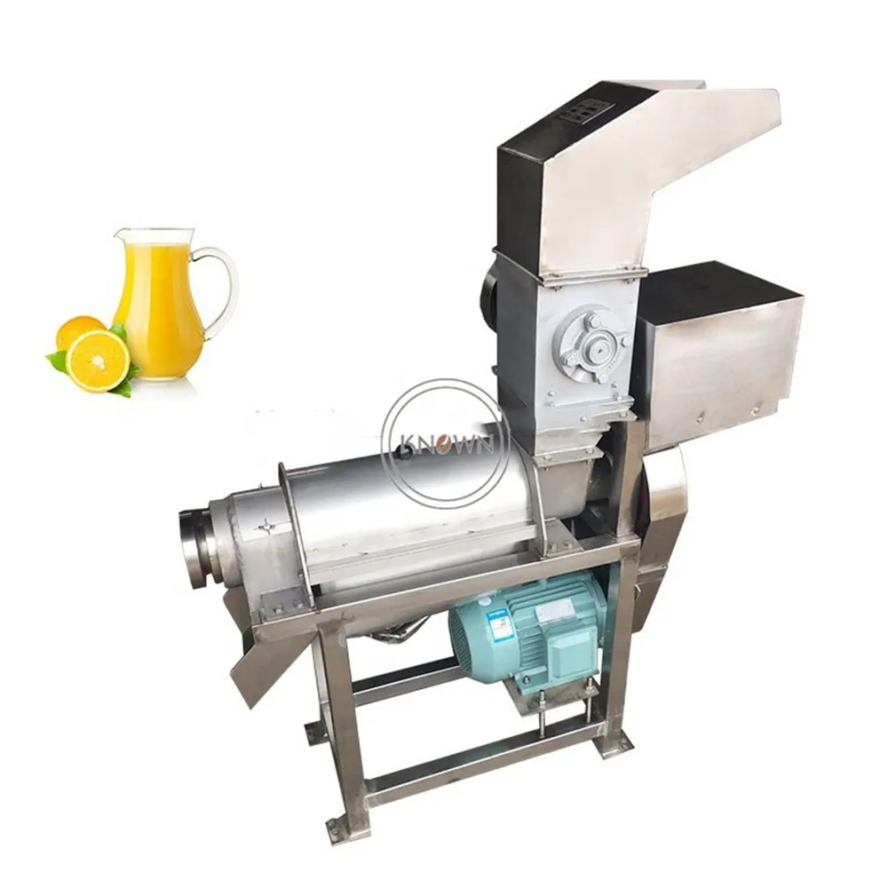 

Tomato Juicing Machine Fruit Vegetables Crusher Juicer Extractor Crushing Orange Lemon Ginger Screw Smashing Machine