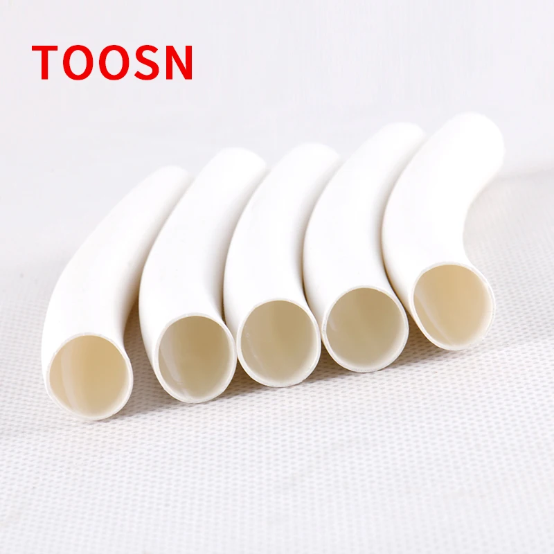 TOOSN 20Pcs White 3：1 Heat Shrink Tubing waterproof protect Wrap Wire For iPhone For iPad For Samsung For Android Data Line