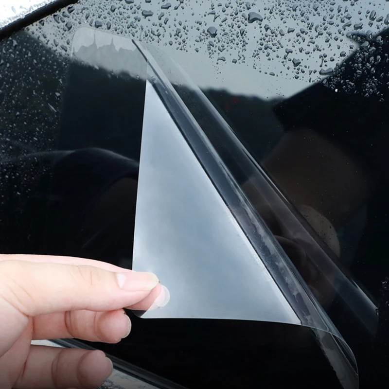 SEAMETAL Car Rearview Mirror Protective Film Rain Proof Anti Membrane Car Window Rear View Stickers Waterproof Car Accessories