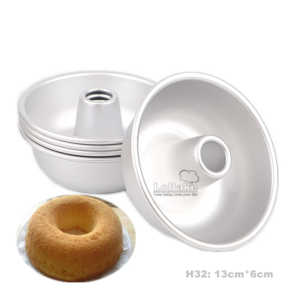 

5pcs diameter 13cm Angel round hollow aluminium mousse cake baking bread cheese toast pudding jelly mould for DIY bakeware H32