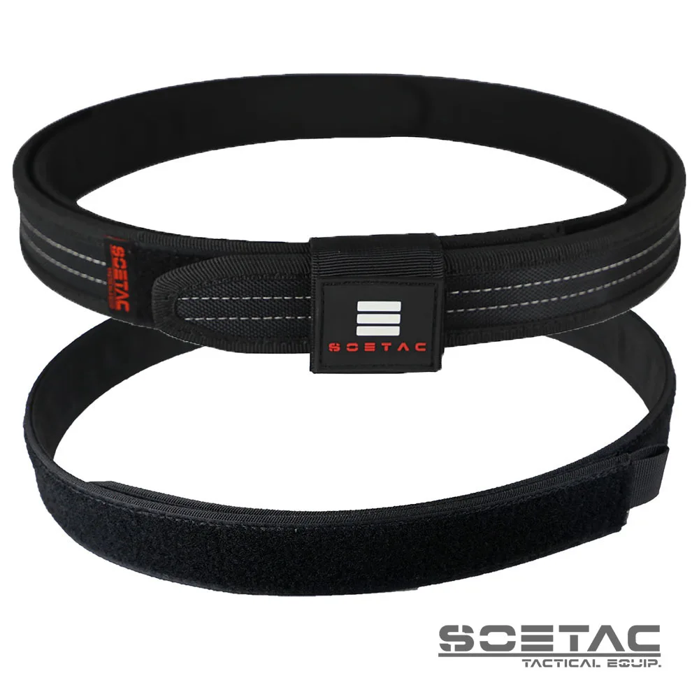 IPSC IDPA-Ceinture DulBelt Double Couche pour Hommes, Entraînement au Tir, Skip, Environnement, Compétition Professionnelle, Outils de html en Plein Air