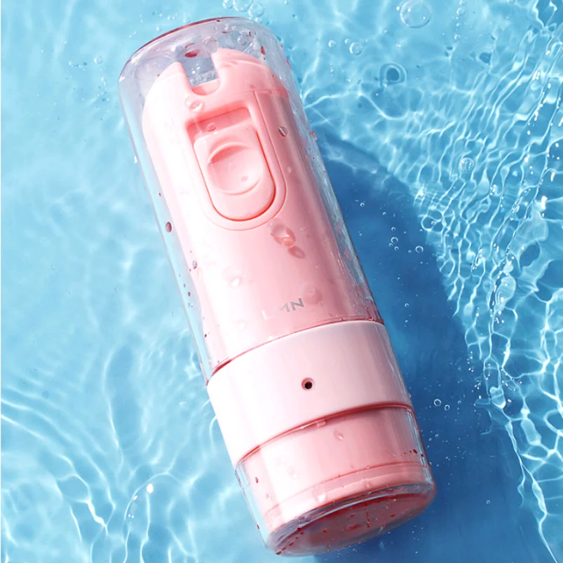 Lmn irrigador oral usb recarregável jato de água flosser dental portátil 150ml tanque água à prova dwaterproof água dentes mais limpo 5 dicas