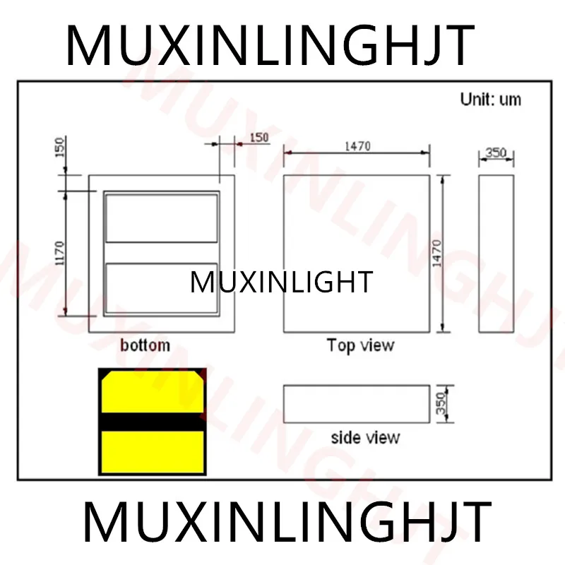 100pcs Original Lextar LED 1616 Light Beads Cool white High Power 3W 3V 190LM For LED LCD TV Backlight Application CSP