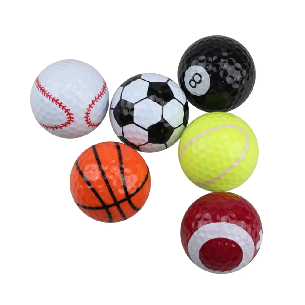 1 Pcs Mini Sport Kleur Driving Range oefen Golfballen Gift