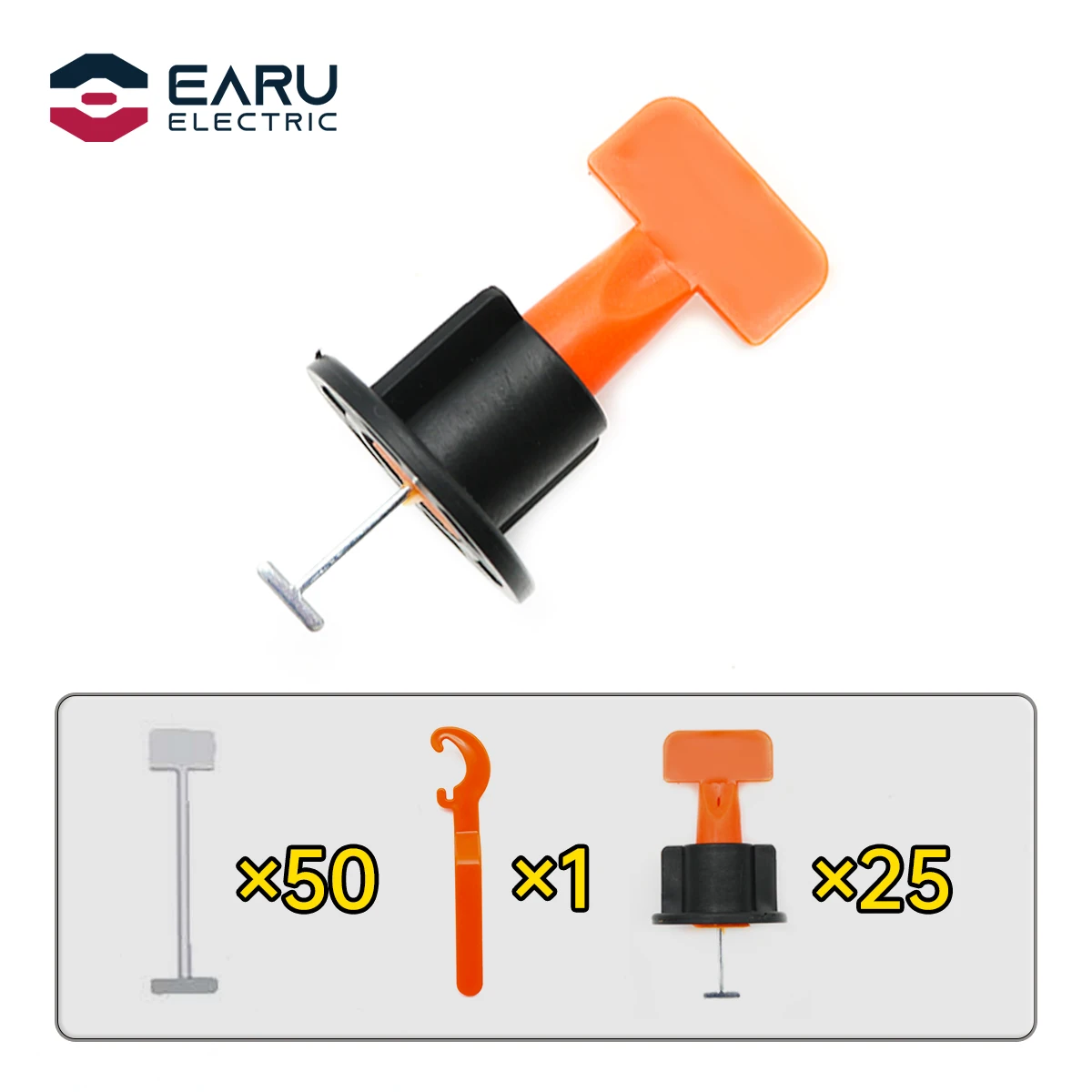 76pcs/set Level Wedges Tile Spacers For Flooring Wall Tile Spacer Carrelage Tile Leveling System Leveler Locator Spacers Plier