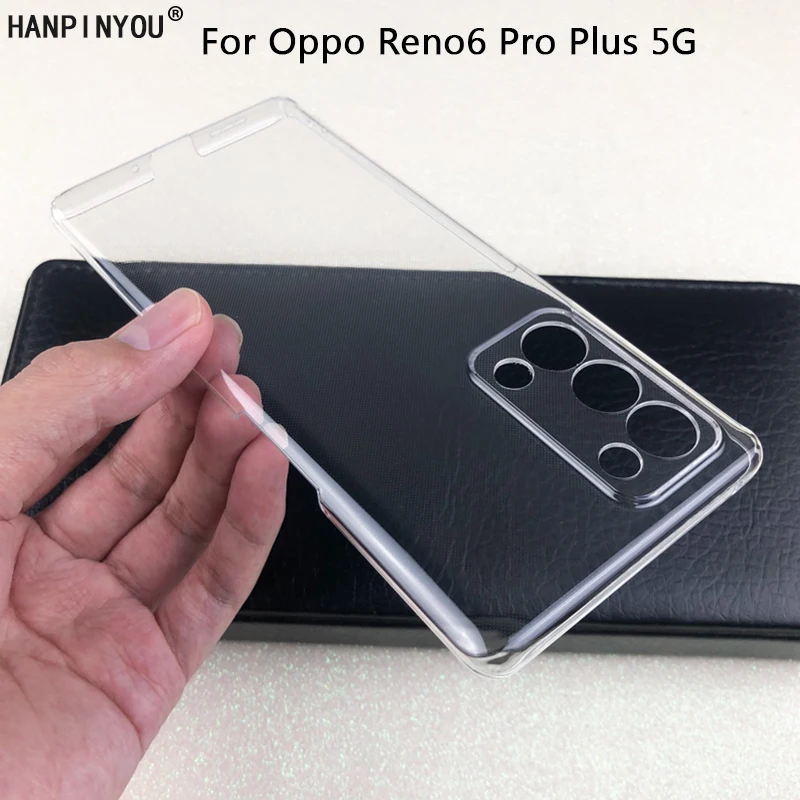 

For Oppo Reno6 Reno 6 Pro Plus 5G Hard PC Camera Protect Case Ultra Thin Clear Hard Plastic DIY Full Cover Protective Skin