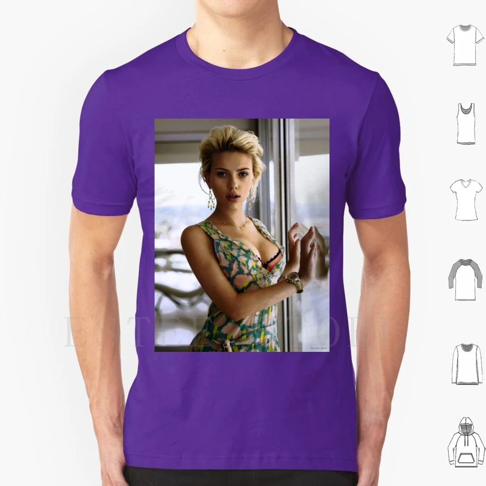 Scarlett Johansson , Ultimate Perfection T Shirt Print Cotton Scarjo Scar Jo Scarlett Scarlett Johansson Actress Hawkeye Movie