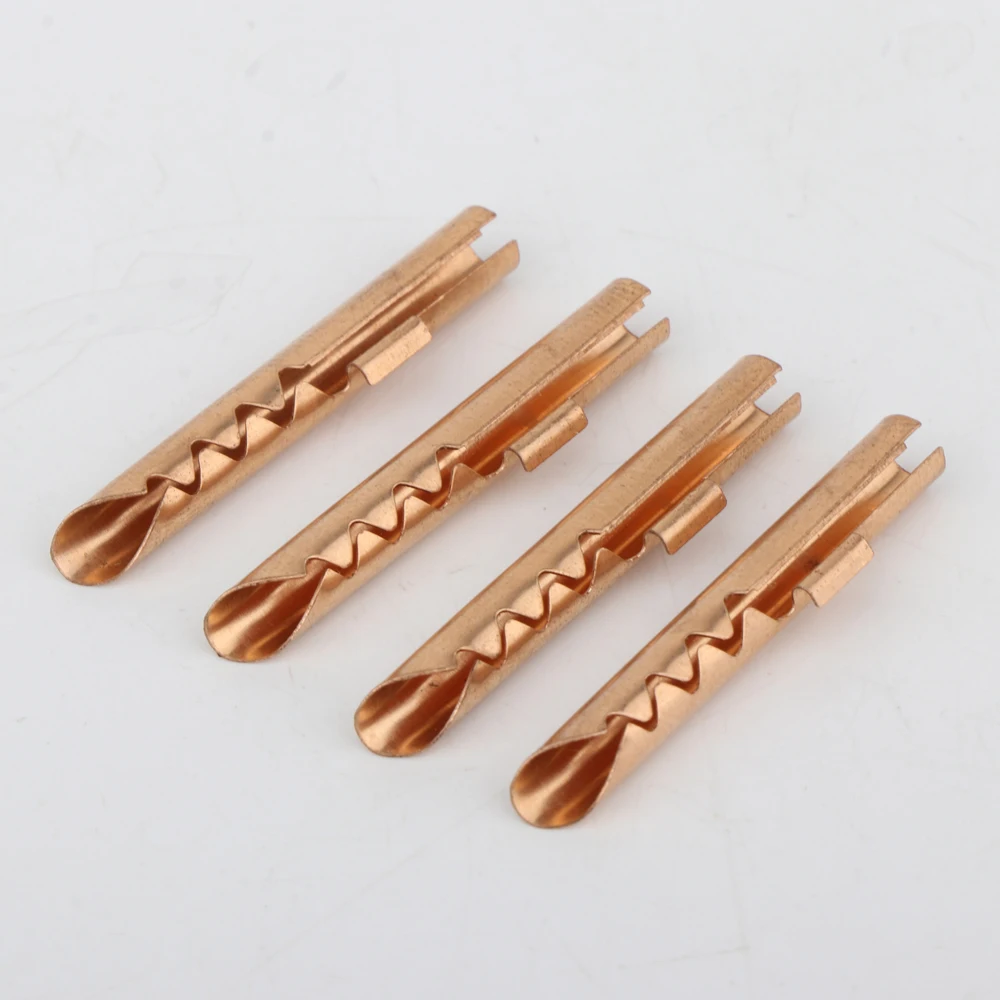 12pcs 4mm copper Banana Plugs, Audio Speaker Male Connector plug Video Speaker Adapter Audio Connector Banana Connectors