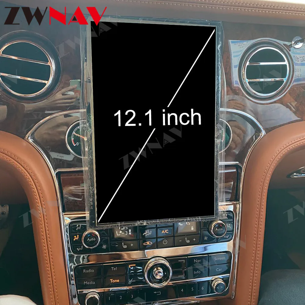 vertical Tesla screen Android 11.0 Car Multimedia Player For Bentley Mulsanne 2012-2019 GPS Navi audio radio stereo head unit